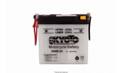 KYOTO Batterie Moto 6n4a-4d L 58mm W 62mm H 131mm 6v 4ah Acide 0,2l